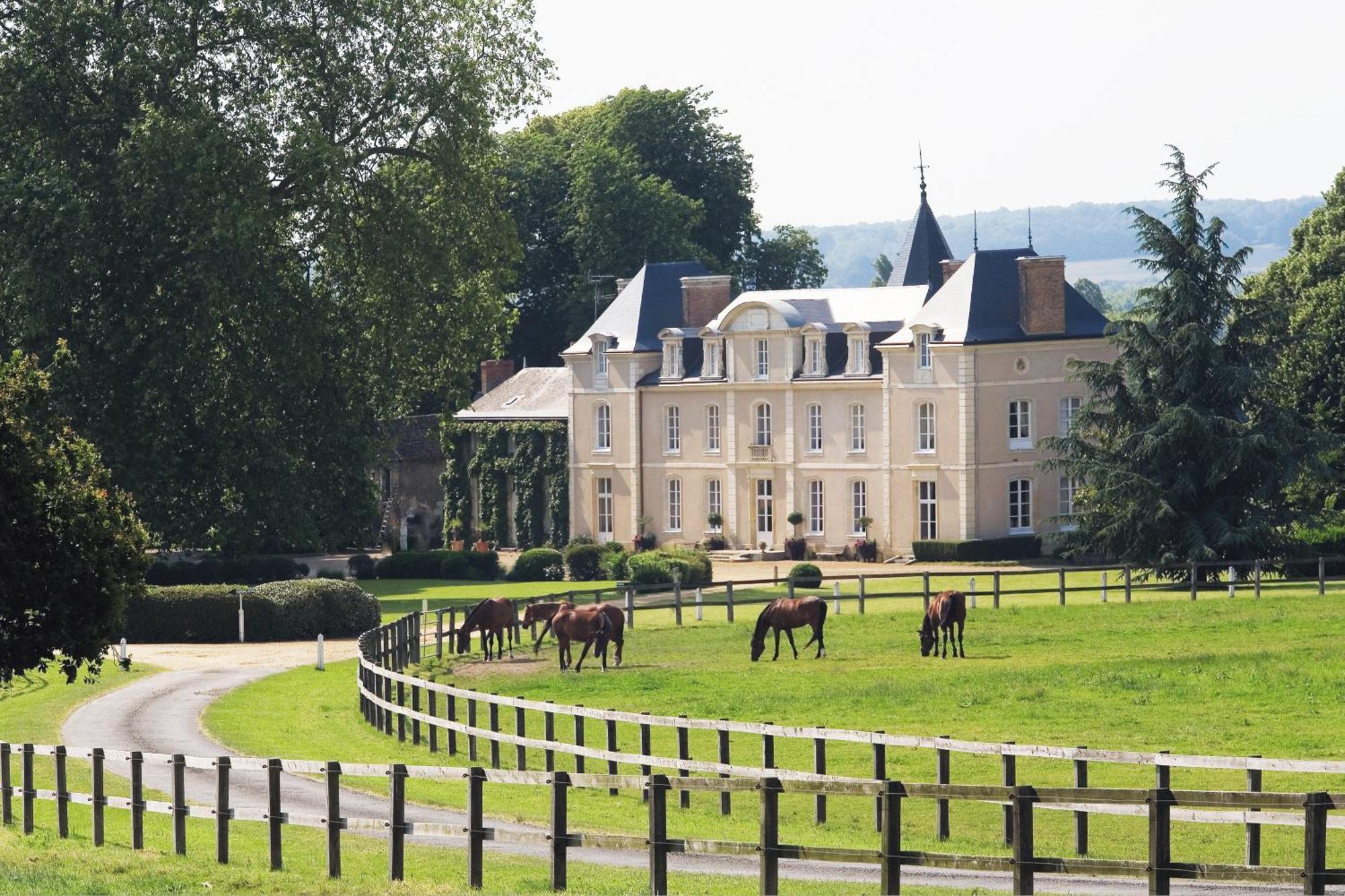 Hotel Haras De La Potardiere Crosmieres ภายนอก รูปภาพ